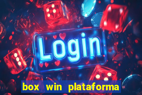 box win plataforma de jogos